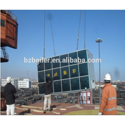 heat transfer oils Boilers 1400kw Vertical manual control coal or biomass fired thermal oil boiler